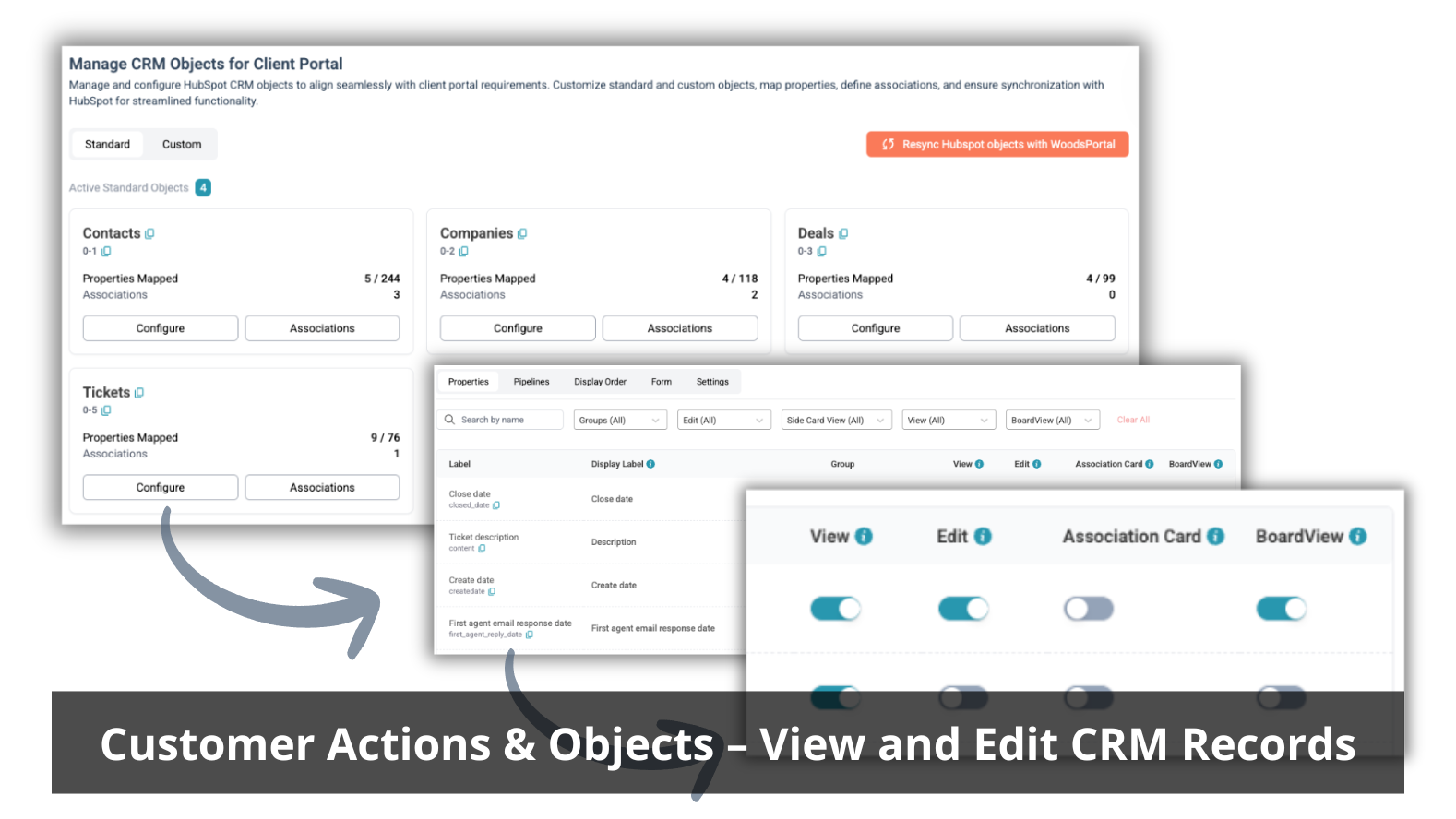 Customer Portal Actions