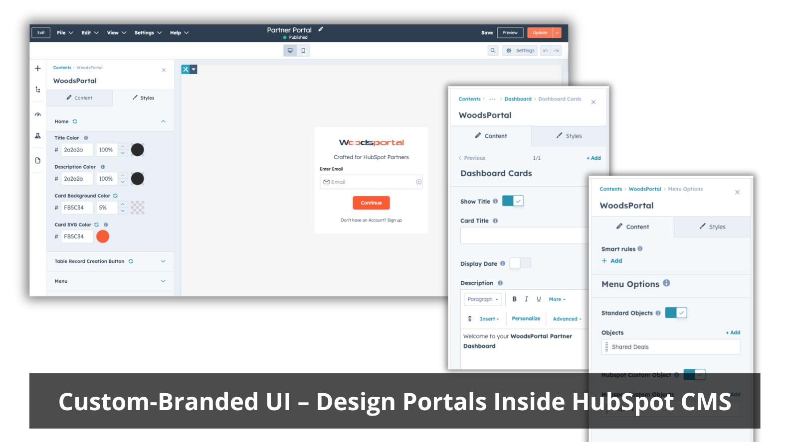 Customer Portal UI